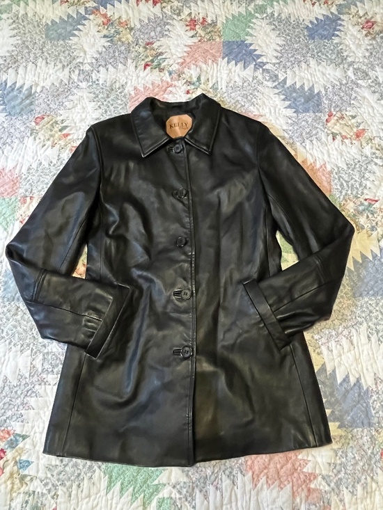Kelly italy Jackets & Blazers - KELLY ITALY GENUINE LEATHER JACKET